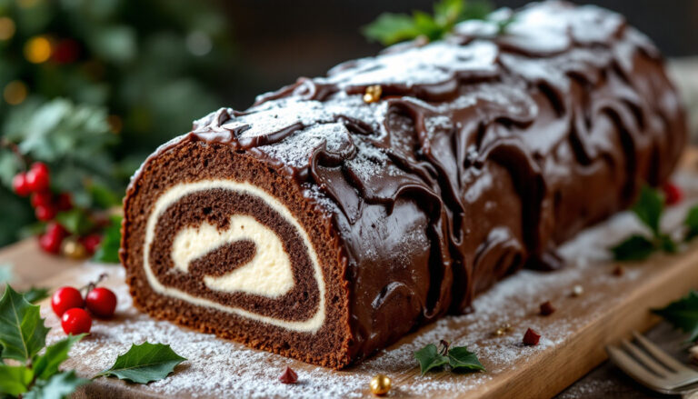 découvrez notre recette facile et exceptionnelle de bûche de noël pour un dessert festif réussi qui émerveillera vos invités.