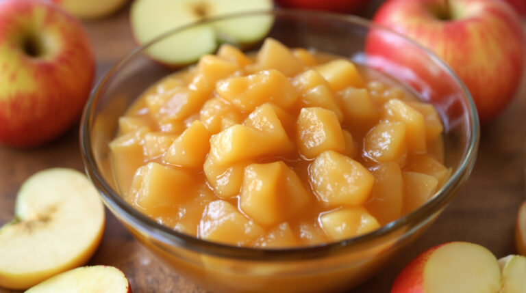 découvrez notre recette facile et saine de compote de pommes maison, sans sucre ajouté, pour un dessert naturel et gourmand.