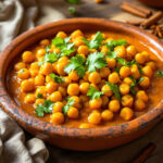 découvrez une recette végétarienne express de curry de pois chiches, pleine de saveurs et facile à préparer pour un repas sain et rapide.