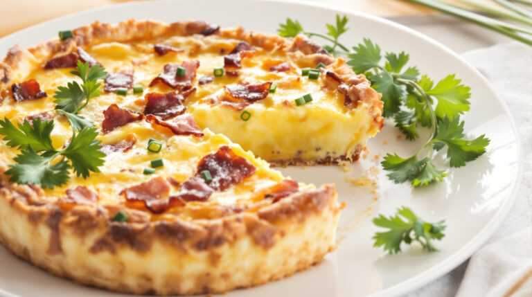 découvrez notre recette légère et rapide de quiche lorraine sans pâte, parfaite pour un repas savoureux et équilibré en toute simplicité.